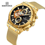 ⌛EL RELOJ PARA LOS VERDADEROS HOMBRES: NAVIFORCE 8027 S .🚛💵PAGA CONTRA ENTREGA Y ENVIO GRATIS!!! 🚛💵