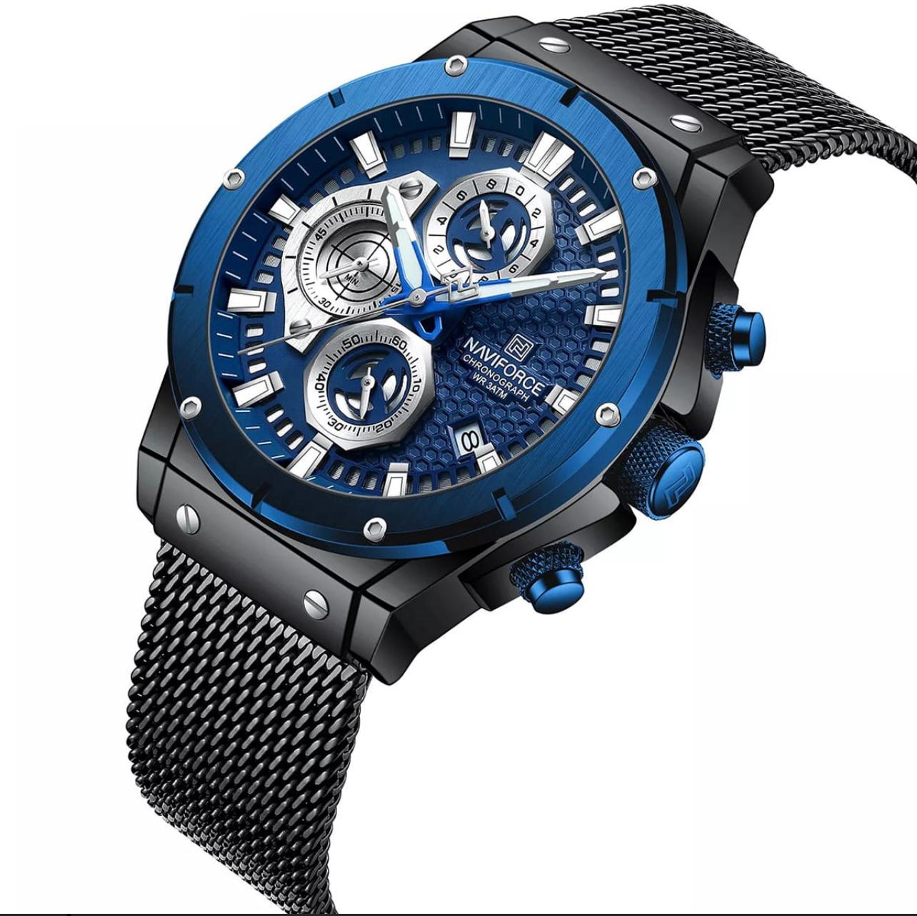 ⌛EL RELOJ PARA LOS VERDADEROS HOMBRES: NAVIFORCE 8027 S .🚛💵PAGA CONTRA ENTREGA Y ENVIO GRATIS!!! 🚛💵