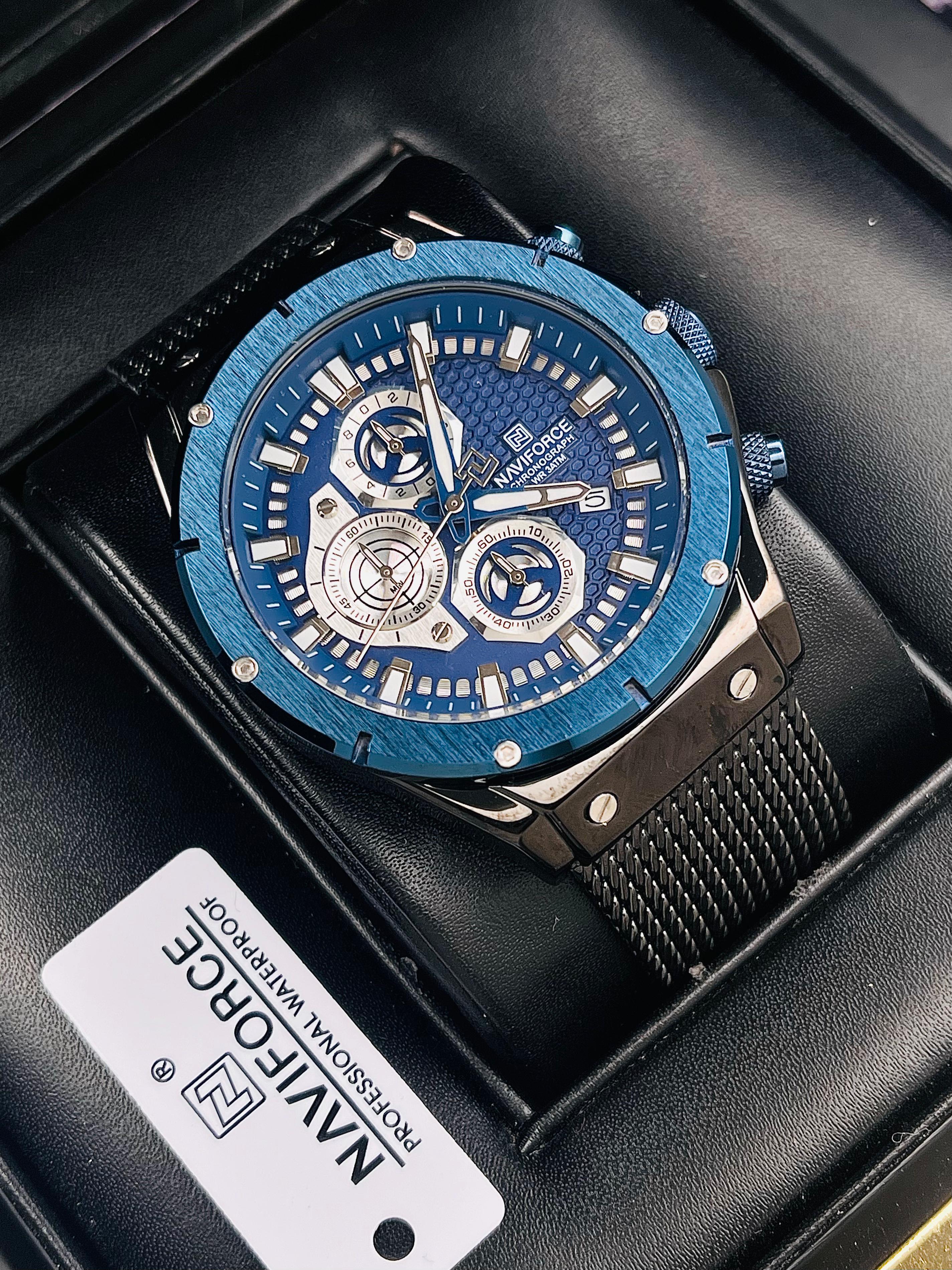 ⌛EL RELOJ PARA LOS VERDADEROS HOMBRES: NAVIFORCE 8027 S .🚛💵PAGA CONTRA ENTREGA Y ENVIO GRATIS!!! 🚛💵