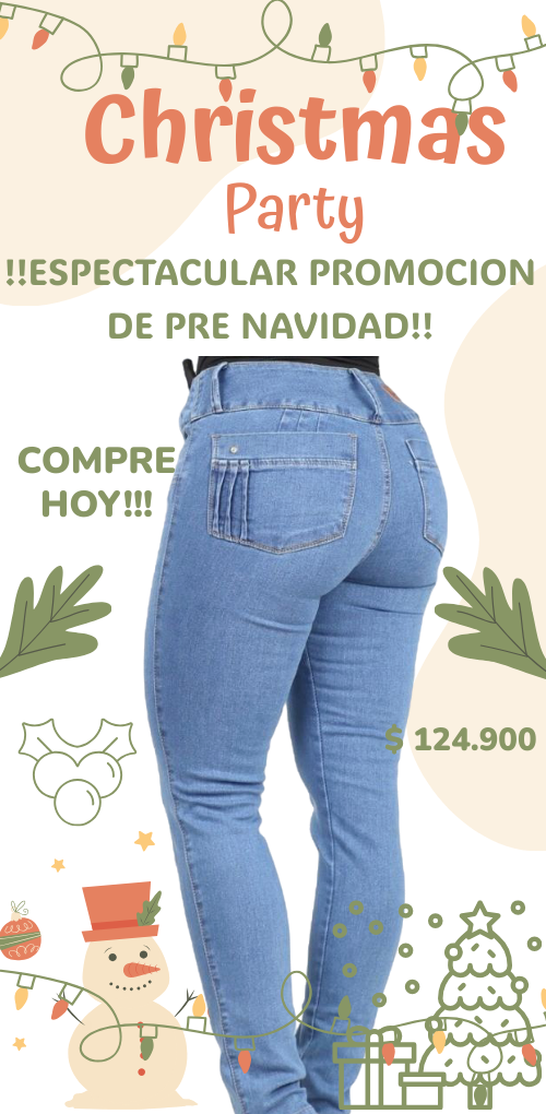 👖"EL JEAN DEL AJUSTE PERFECTO, EL JEAN QUE SE ADAPTA A TI" ✈️💵PAGA CONTRA ENTREGA Y ENVIO GRATIS!!! 🚛💵