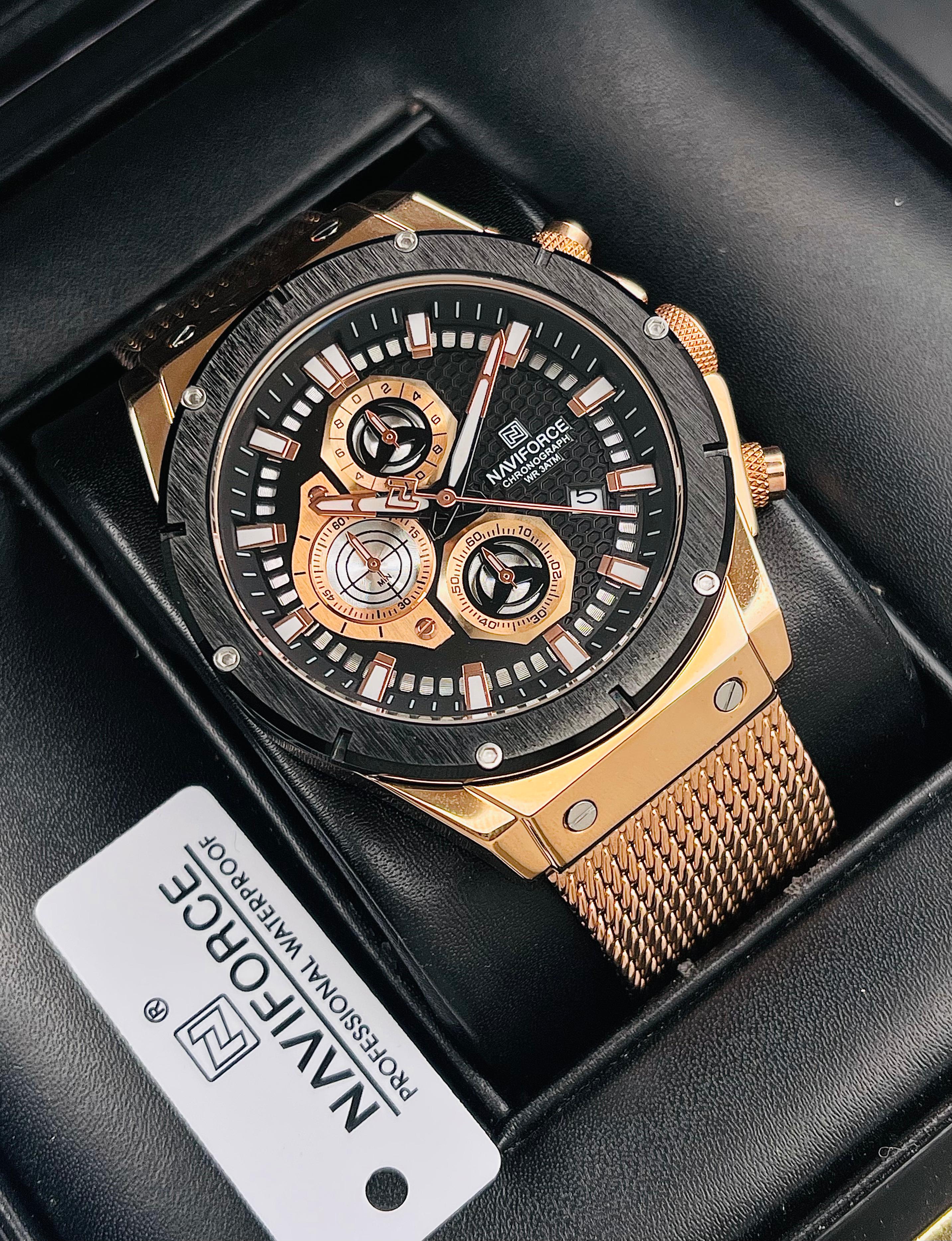 ⌛EL RELOJ PARA LOS VERDADEROS HOMBRES: NAVIFORCE 8027 S .🚛💵PAGA CONTRA ENTREGA Y ENVIO GRATIS!!! 🚛💵