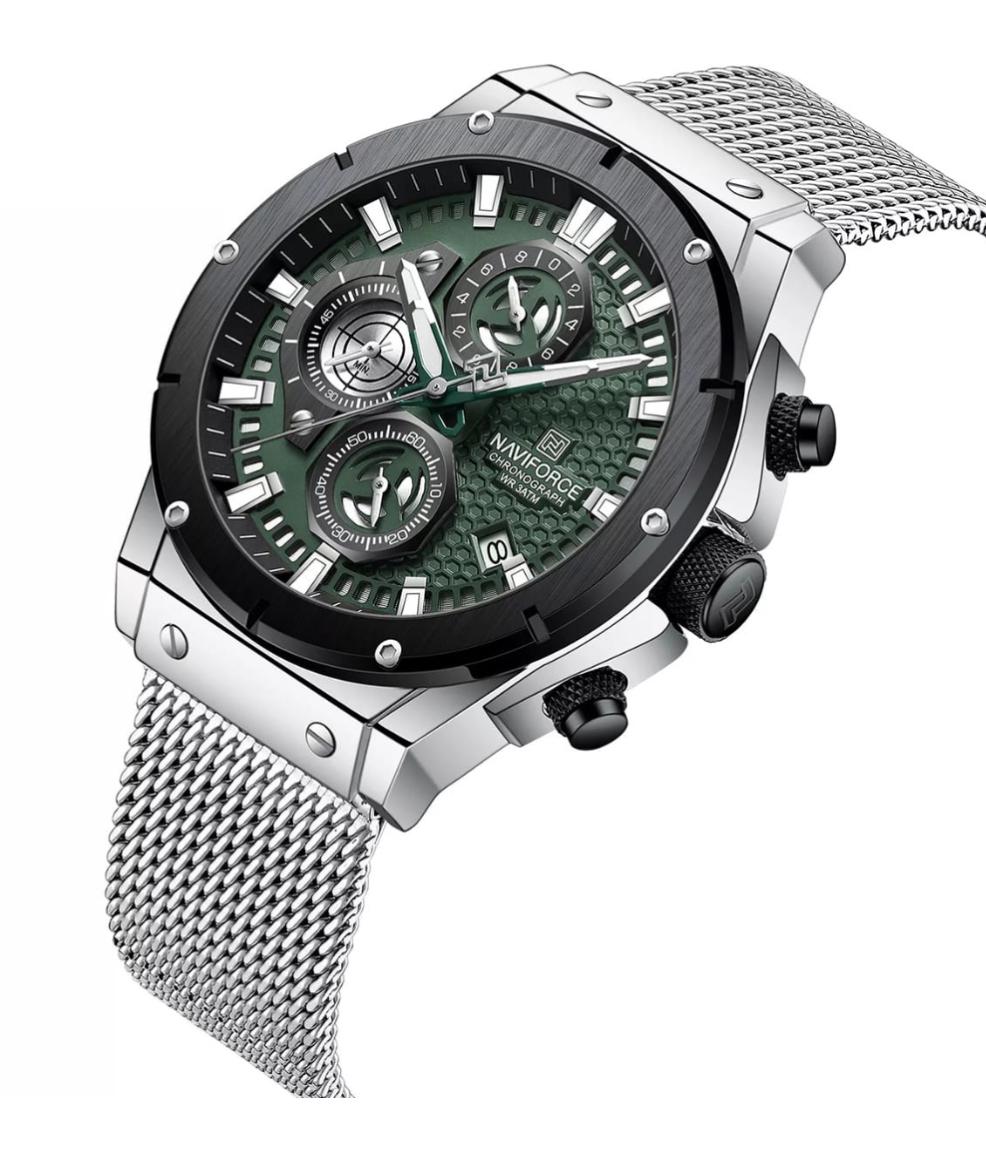 ⌛EL RELOJ PARA LOS VERDADEROS HOMBRES: NAVIFORCE 8027 S .🚛💵PAGA CONTRA ENTREGA Y ENVIO GRATIS!!! 🚛💵