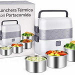 ♨️🔥Di adios a los almuerzos fríos! Compra ya la Lonchera Térmica con Portacomida! ✈️💵PAGA CONTRA ENTREGA Y ENVIO GRATIS!!!