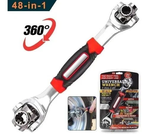 🔧🛠️DIFÍCIL ENCONTRAR LA LLAVE ADECUADA? SOLUCIONA CON LA LLAVE MÁS VERSATIL, MULTIUSOS 48 EN 1 🔧!!!🚛💵PAGA CONTRA ENTREGA Y ENVIO GRATIS!!! 🚛💵 - Sólo Enlázate On Line - 770306410010
