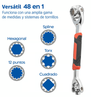 🔧🛠️DIFÍCIL ENCONTRAR LA LLAVE ADECUADA? SOLUCIONA CON LA LLAVE MÁS VERSATIL, MULTIUSOS 48 EN 1 🔧!!!🚛💵PAGA CONTRA ENTREGA Y ENVIO GRATIS!!! 🚛💵 - Sólo Enlázate On Line - 770306410010