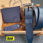 EL MEJOR REGALO PARA EL MEJOR PAPA!!Trio Correa, Billetera, Llavero en Caja Madera! - Sólo Enlázate On Line - null-7