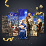 🎄🎅🏼¡Llega la magia de Navidad sin el desorden! Nuestros cuadros navideños te permiten celebrar la temporada sin el estrés de la decoración tradicional!!!. 🚛💵PAGA CONTRA ENTREGA Y ENVIO GRATIS!!! 🚛💵 - Sólo Enlázate On Line - NV202455