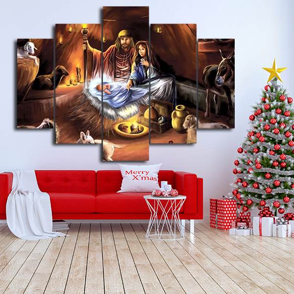 🎄🎅🏼¡Llega la magia de Navidad sin el desorden! Nuestros cuadros navideños te permiten celebrar la temporada sin el estrés de la decoración tradicional!!!. 🚛💵PAGA CONTRA ENTREGA Y ENVIO GRATIS!!! 🚛💵 - Sólo Enlázate On Line - CN - 13