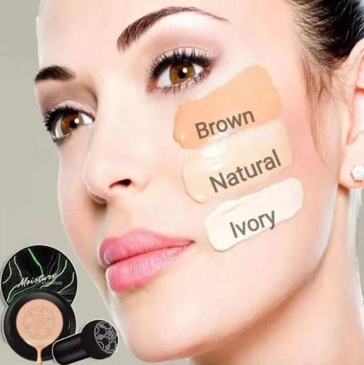 Base de maquillaje anti arrugas con cobertura natural y efecto rejuvenecedor en envase compacto