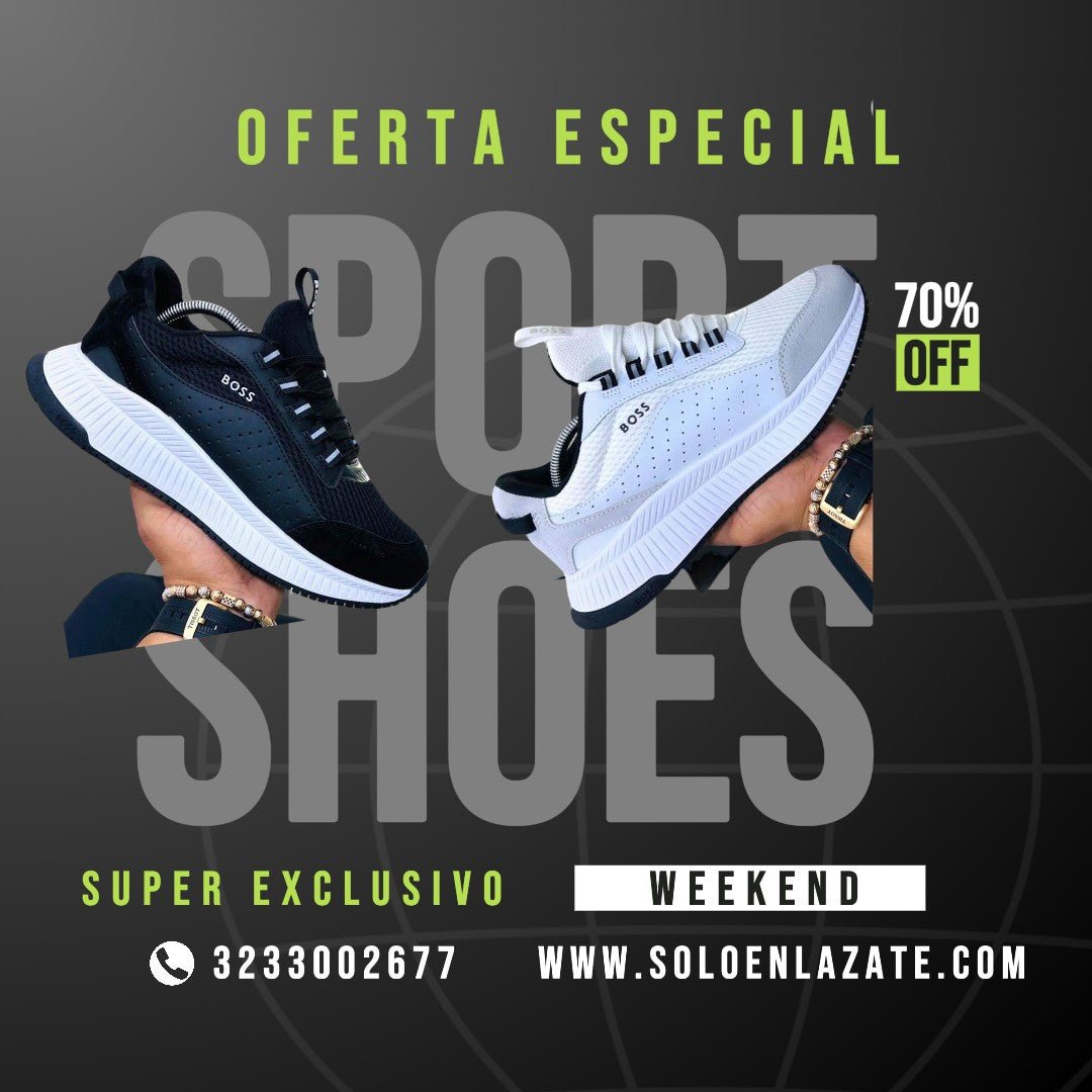 🏃🏻👟🤸🏻 NUEVOS TENIS H. BOSS CABALLERO👟🎾🚶🏻🤾🏻🏋🏻✈️💵PAGA CONTRA ENTREGA Y ENVIO GRATIS!!! 🚛💵 - Sólo Enlázate On Line - MULTIVERSOSPORT - 14