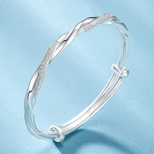 👑SÓLO PARA MI AMADA !! ARETES Y/O DOBLE BRAZALETE PLATA LEY 925!!👑 ✈️💵PAGA CONTRA ENTREGA Y ENVIO GRATIS!!! 🚛💵 - Sólo Enlázate On Line - JP4